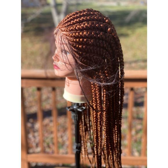 Corn roll braided wig - Picture 5 of 5